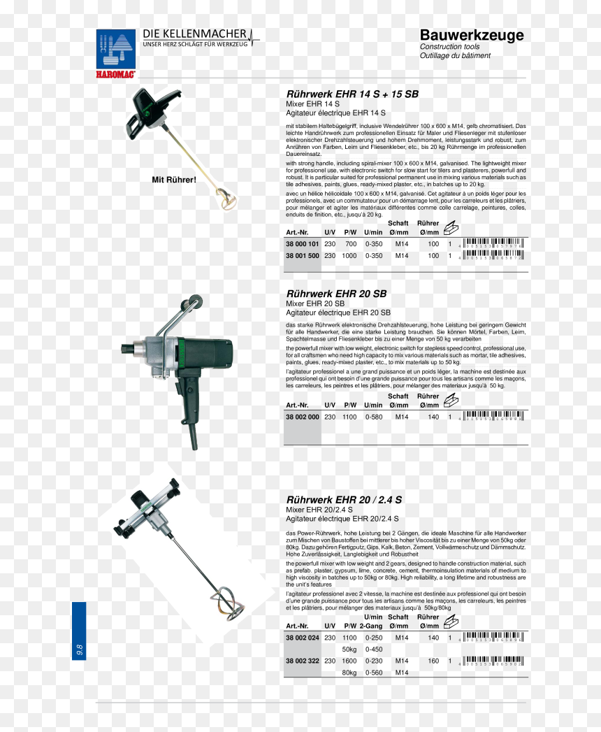 Page Preview - Hydraulic Power Tools, HD Png Download - m14 png