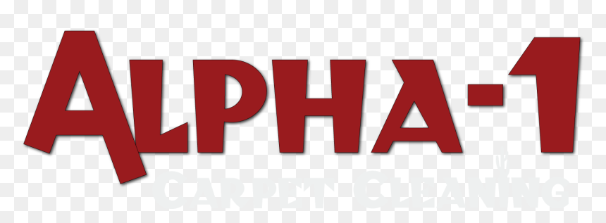 Alpha-1 Carpet Cleaning Logo - Graphic Design, HD Png Download - carpet cleaning png