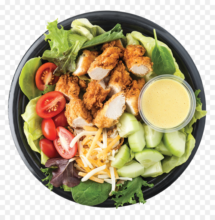 Crispy Chicken Salad - Bento, HD Png Download - chicken salad png