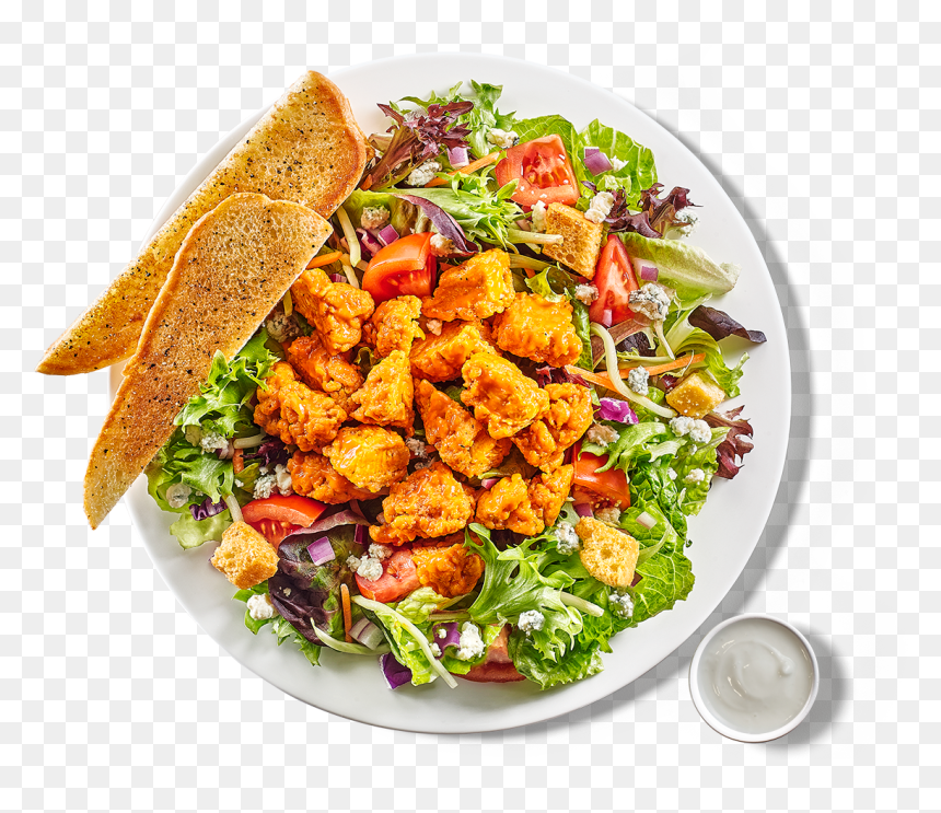 Buffalo Wild Wings Buffalo Chicken Salad , Png Download - Chicken Chowmein, Transparent Png - chicken salad png