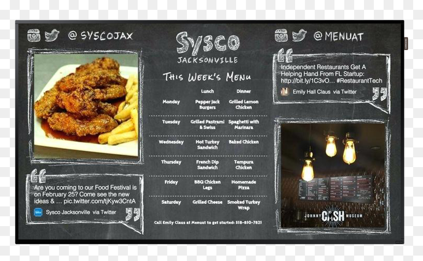 Instagram Inspired Menu, HD Png Download - funnel cake png