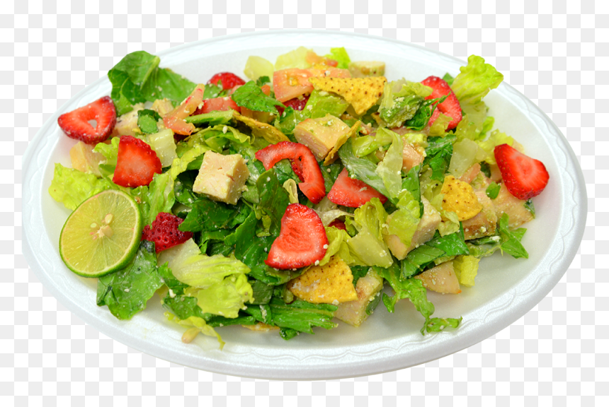 Chicken Strawberry Salad , Png Download - Garden Salad, Transparent Png - chicken salad png