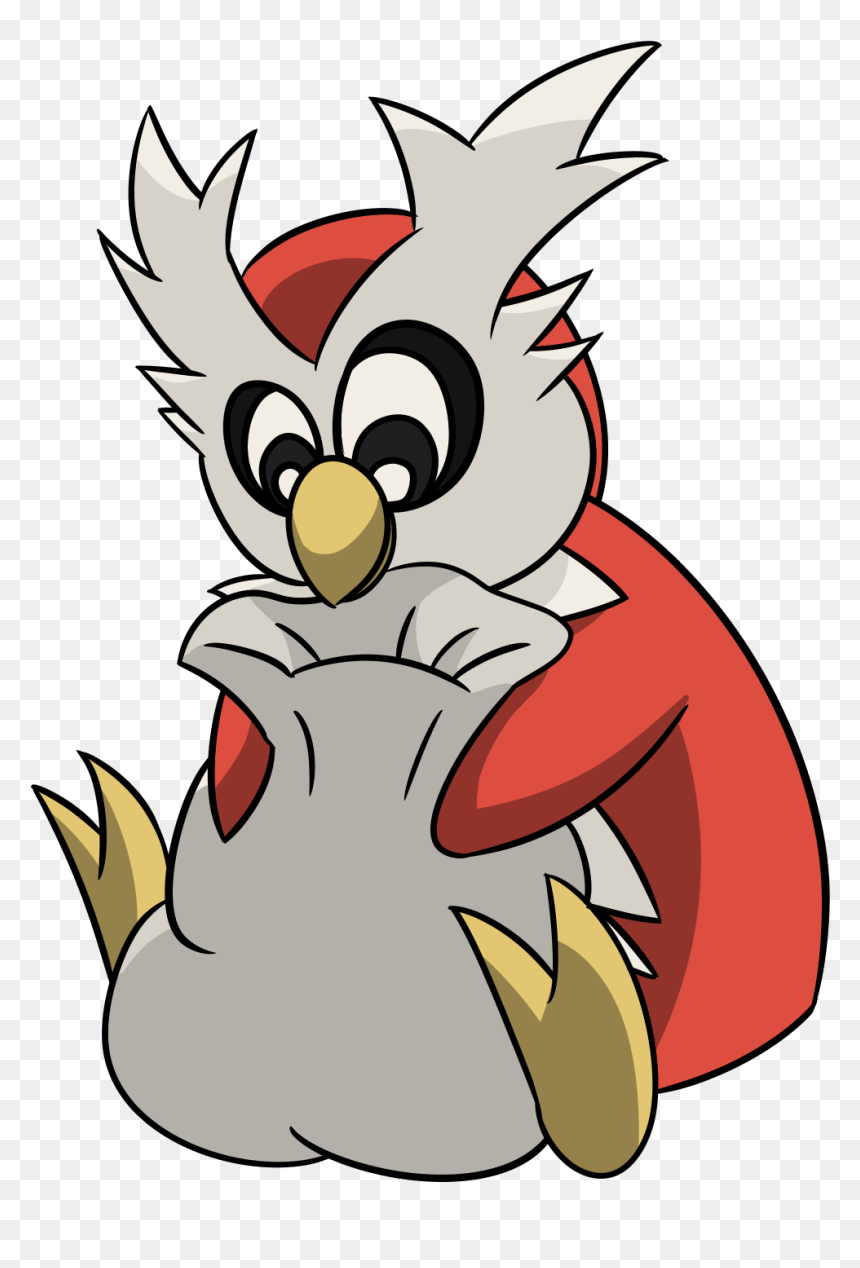 Pokemon Clip Tape - Cartoon, HD Png Download - delibird png