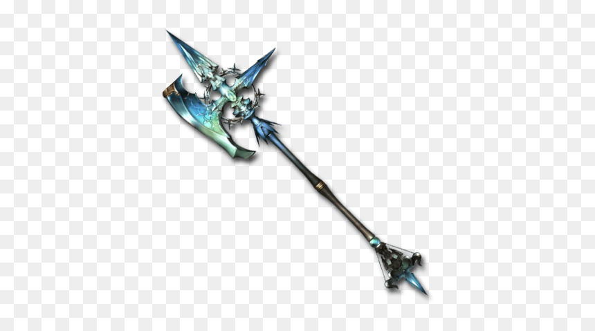 600px-luminiera Bhuj Omega - Bhuj Weapon, HD Png Download - halberd png
