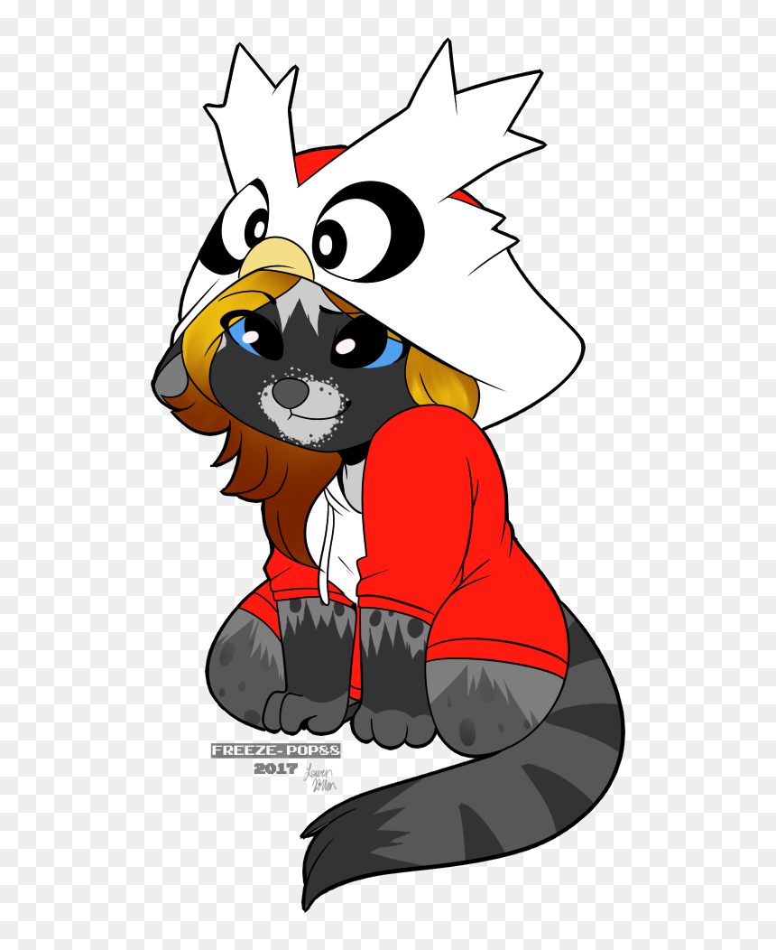 [ych Commission] Cassidy Delibird Hoodie - Cartoon, HD Png Download - delibird png