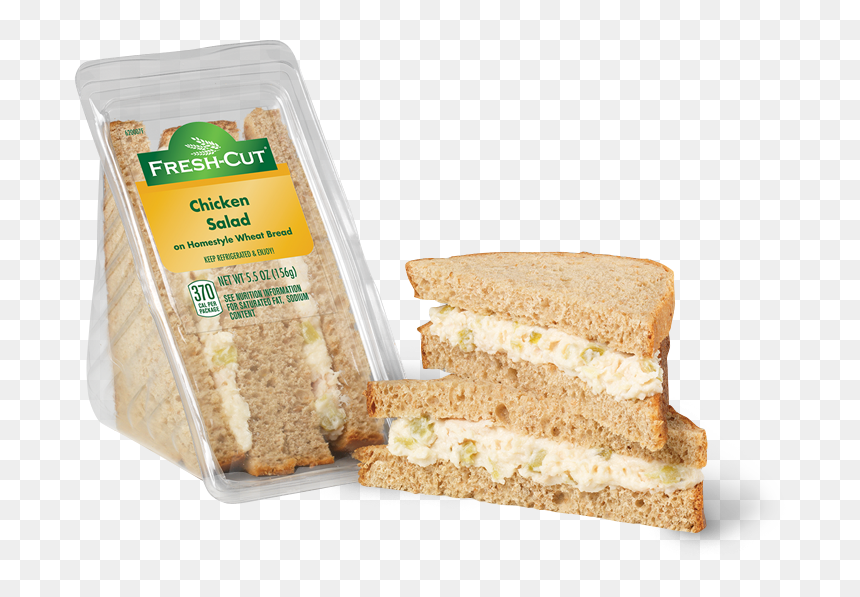 Chicken Salad Wedge - Fresh Cut Chicken Salad, HD Png Download - chicken salad png