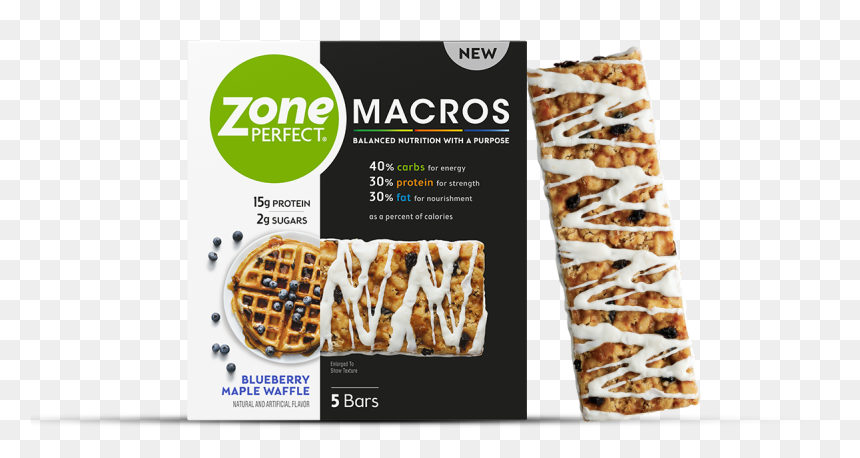 Zone Macro Protein Bar, HD Png Download - funnel cake png
