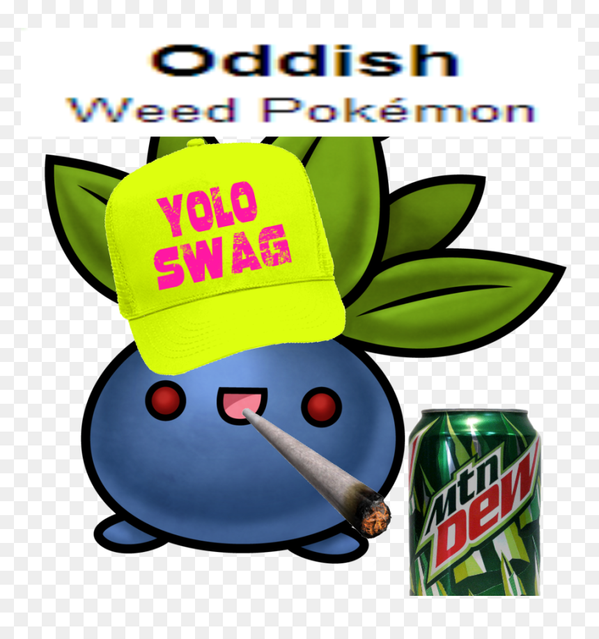 Welcome To Reddit, - Pokemon Mlg Png, Transparent Png - oddish png