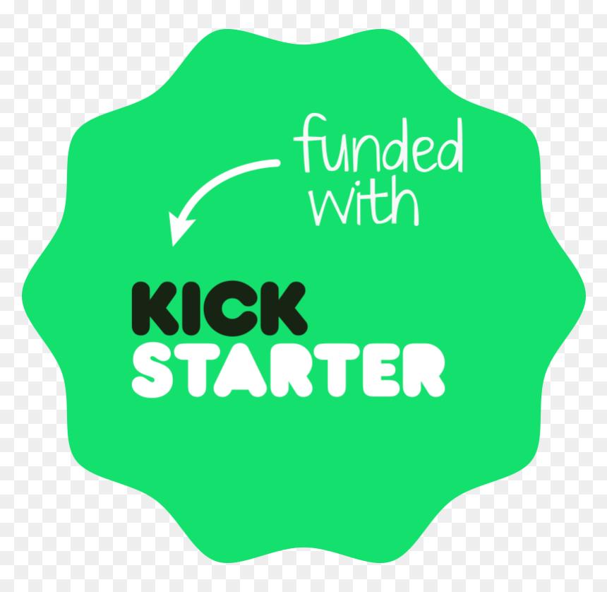 Funded With Kickstarter Badge, HD Png Download - deus ex png