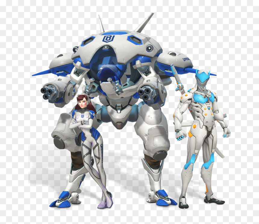 Va And Genji - Action Figure, HD Png Download - genji overwatch png