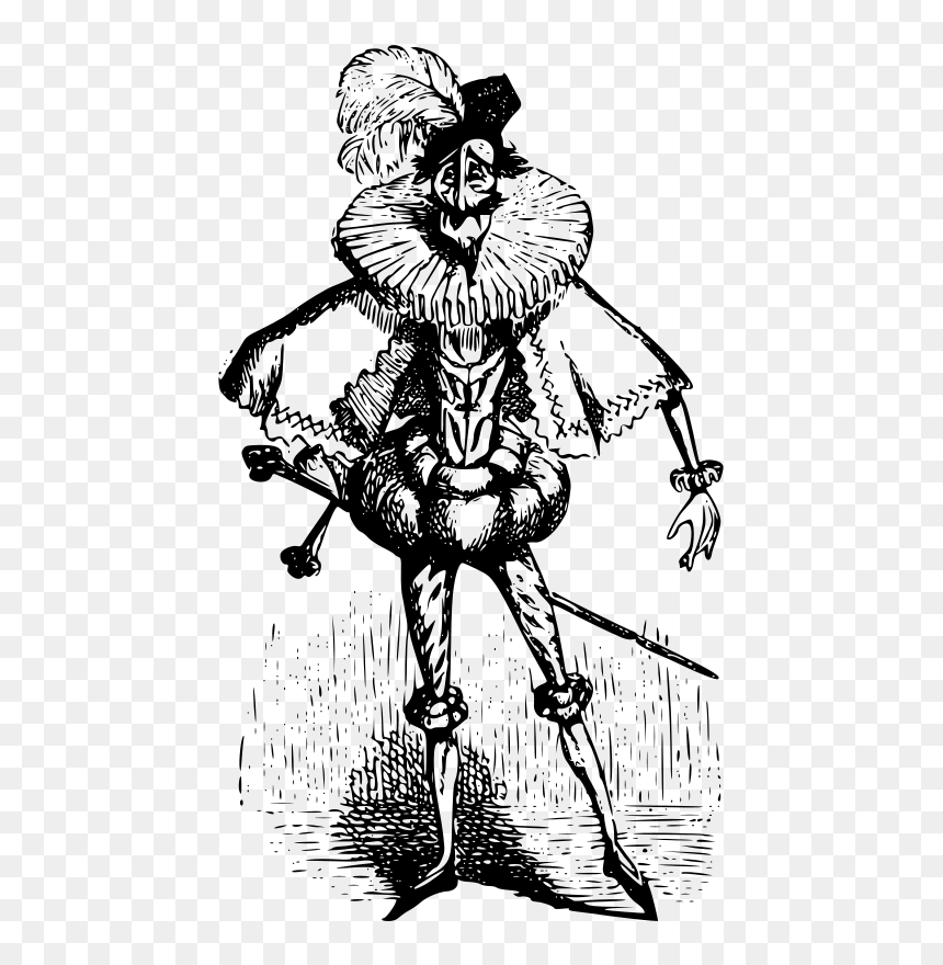 Philip Of Spain - Monarca Caricatura, HD Png Download - air elemental png
