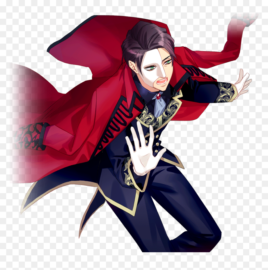 Guy Serious Ssr Transparent - Winter Troupe Unmask, HD Png Download - opera png