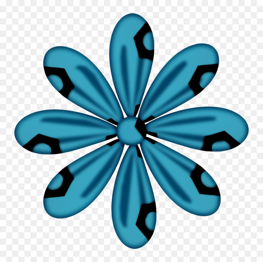 Transparent Flores Azules Png - Flores Azules Png, Png Download - flores azules png