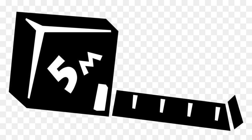 Vector Illustration Of Tape Measure Or Measuring Tape - Metro Vettoriale Png, Transparent Png - tape vector png