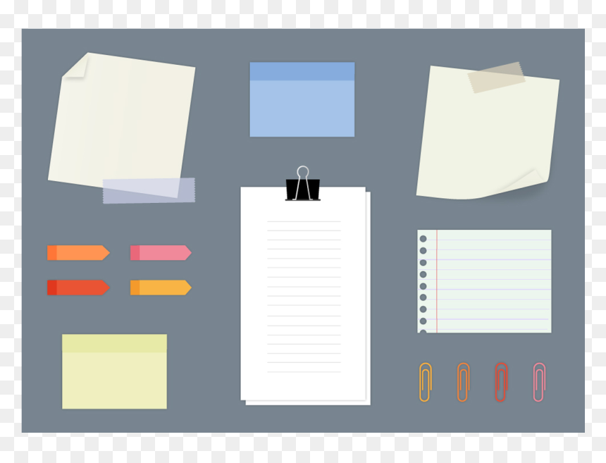Postit Vector Tape - Note Paper Illustrator Tutorial, HD Png Download - tape vector png