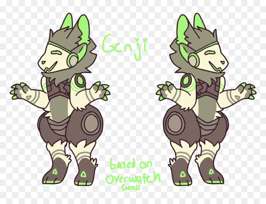 Cartoon, HD Png Download - genji overwatch png