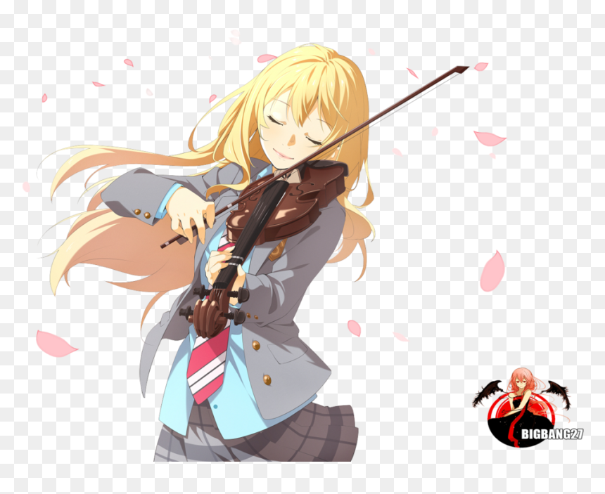 Thumb Image - Your Lie In April Png, Transparent Png - kaori miyazono png