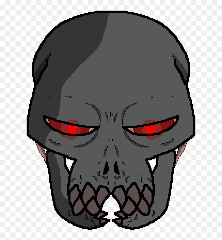 Skull, HD Png Download - demon skull png