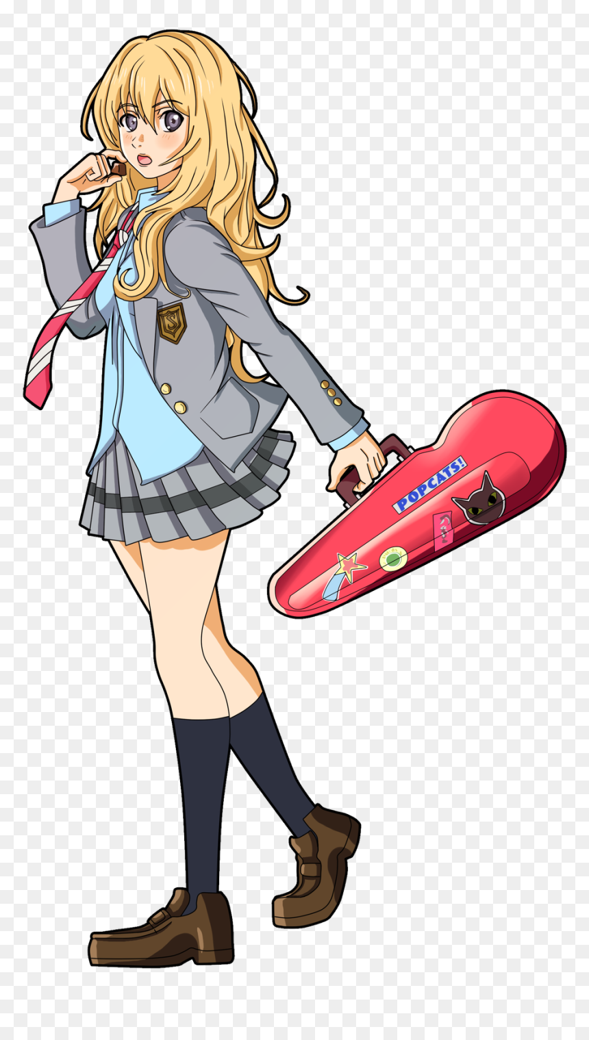 All Worlds Alliance Wiki - Your Lie In April Kaori Full Body, HD Png Download - kaori miyazono png
