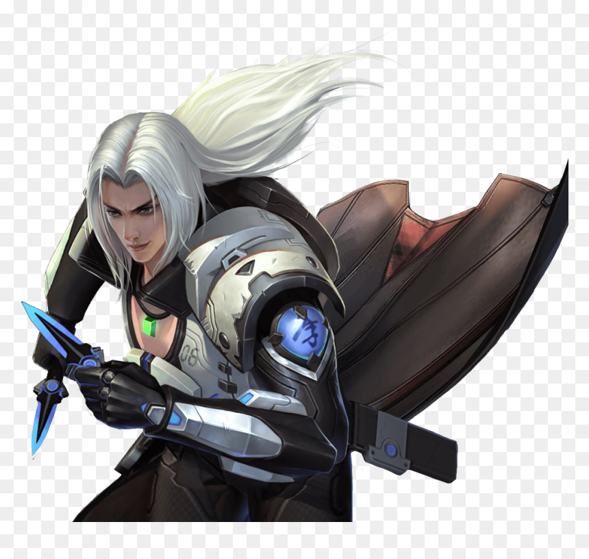 Final Fantasy Vii Cloud Artwork, HD Png Download - genji overwatch png