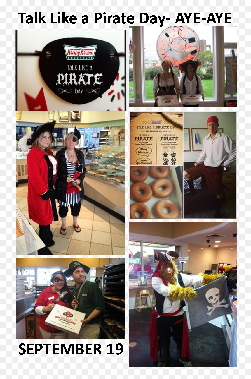 Krispykreme Pirate Day Sept, HD Png Download - alcohol drinks png