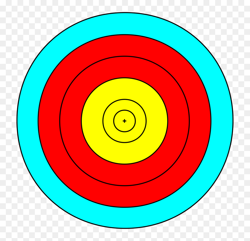 Symmetry,area,symbol - Archery Target Face Png, Transparent Png - target symbol png