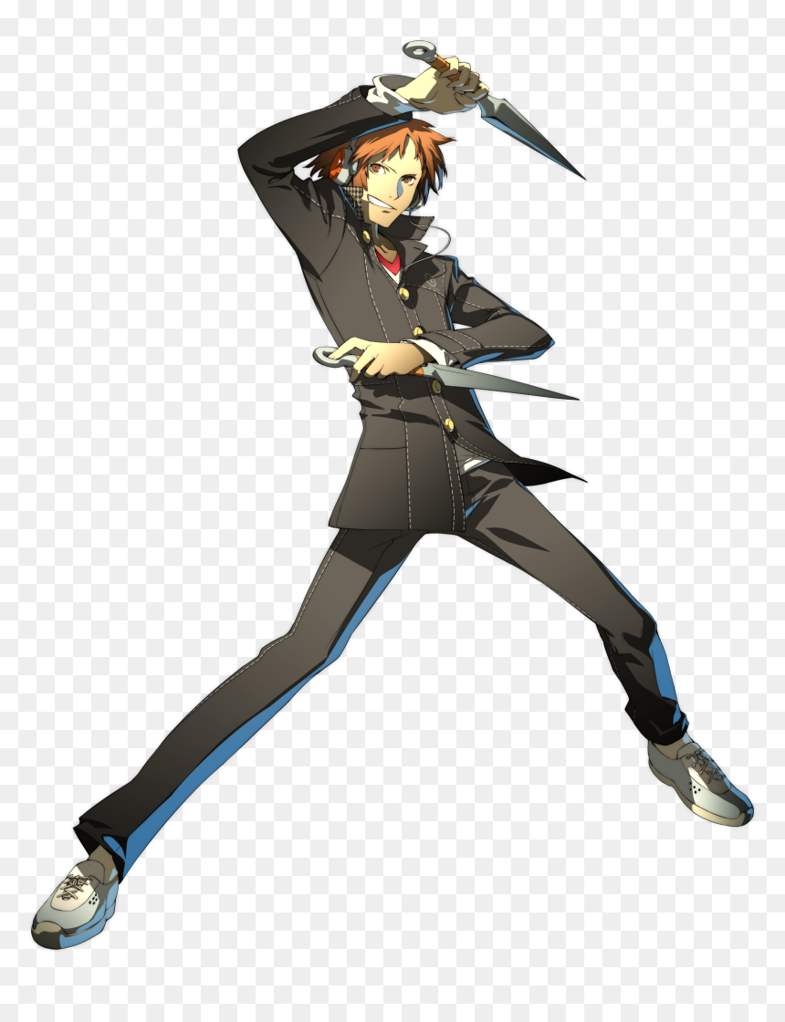 P4u Yosuke Portrait - P4a Yosuke, HD Png Download - jiraiya png