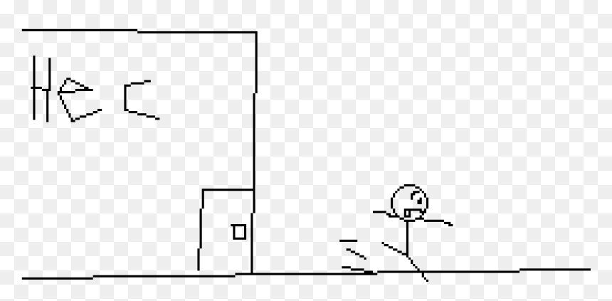 Diagram, HD Png Download - running away png