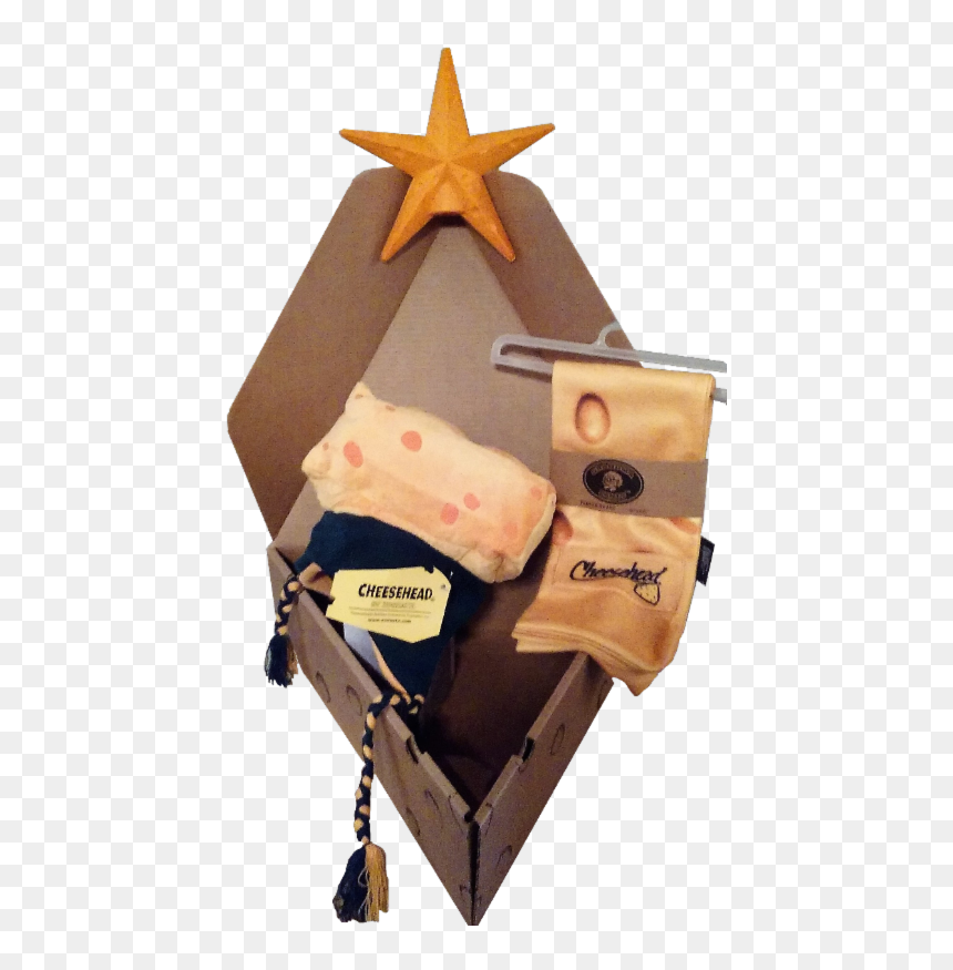 Transparent Cheesehead Clipart - Christmas Tree, HD Png Download - cheesehead png