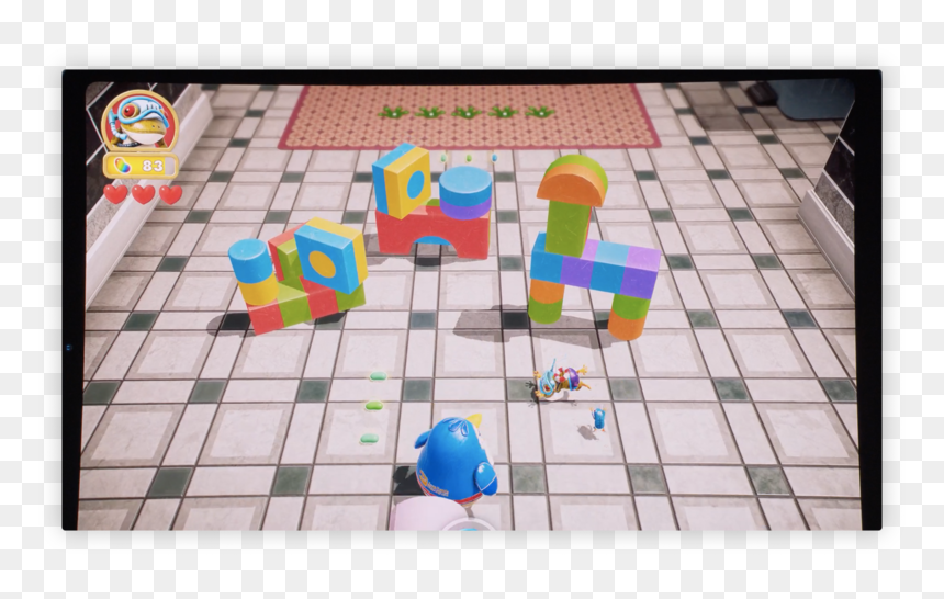 Frogger In Toy Town - Floor, HD Png Download - frogger png