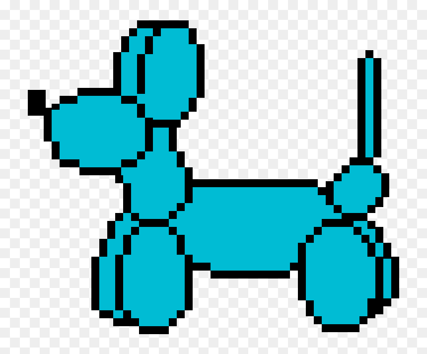 Pixel Art, HD Png Download - balloon animal png