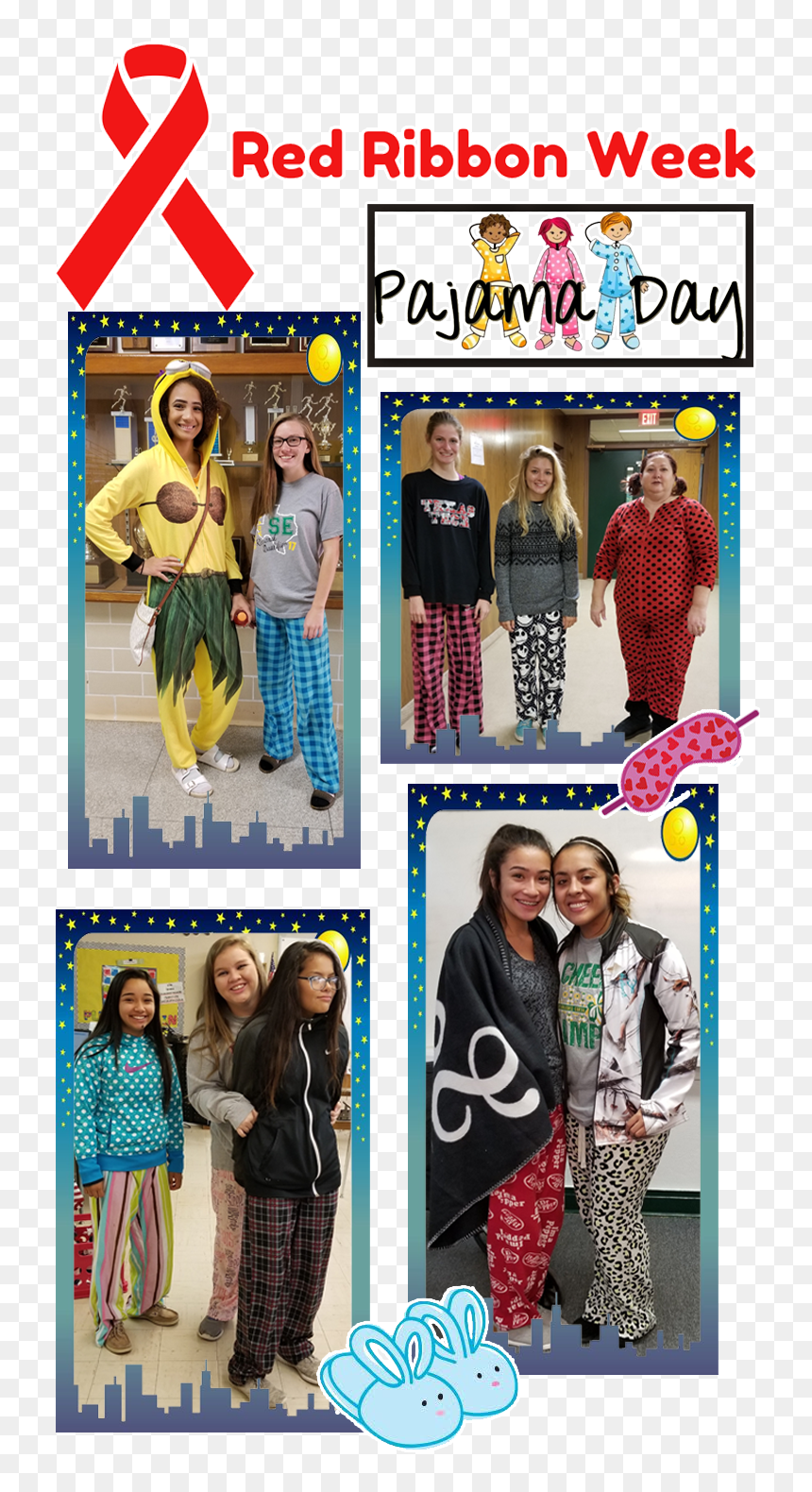 Girl, HD Png Download - red ribbon week png
