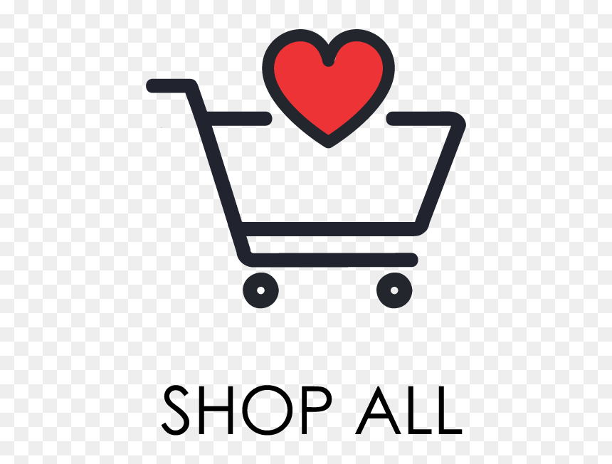 Shopping Cart With Heart, HD Png Download - red ribbon week png