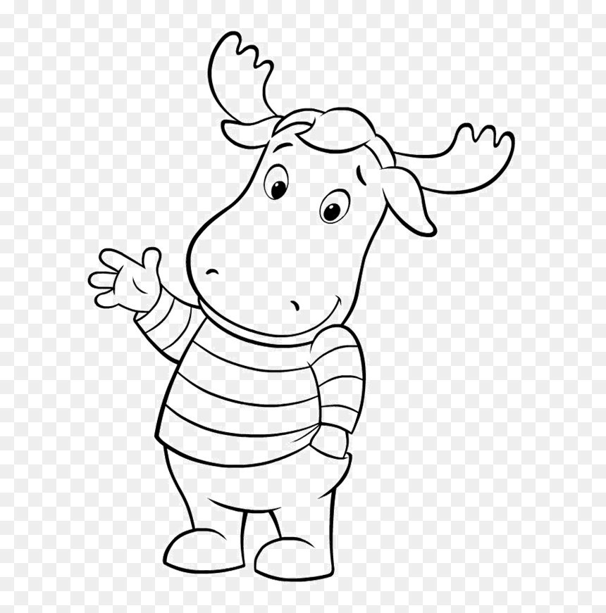 Ayuda Con Backyardigans - Desenho Para Colorir, HD Png Download - backyardigans png