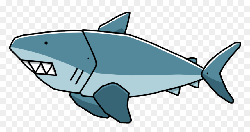 Megalodonsu - Scribblenauts Megalodon, HD Png Download - megalodon png