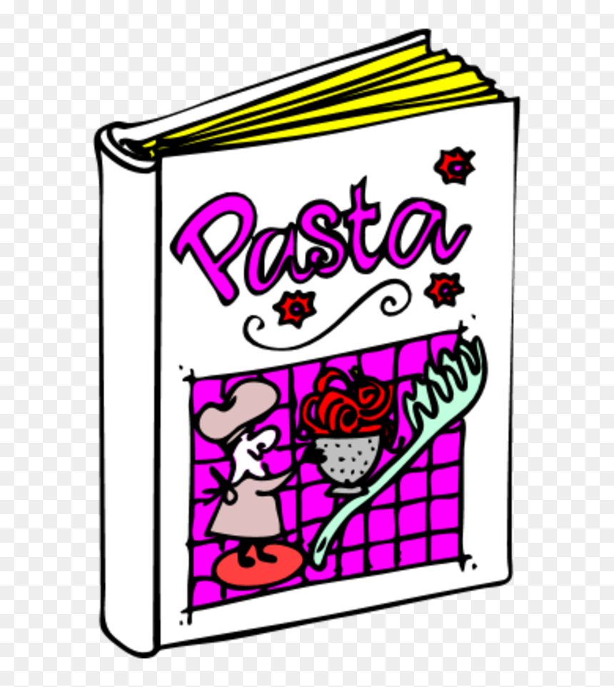 Pasta Salad Cliparts Free Download Clip Art - Italian Book Png, Transparent Png - salad clipart png
