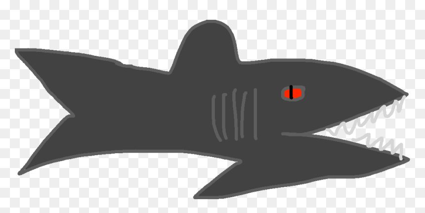 Fighter Aircraft, HD Png Download - megalodon png