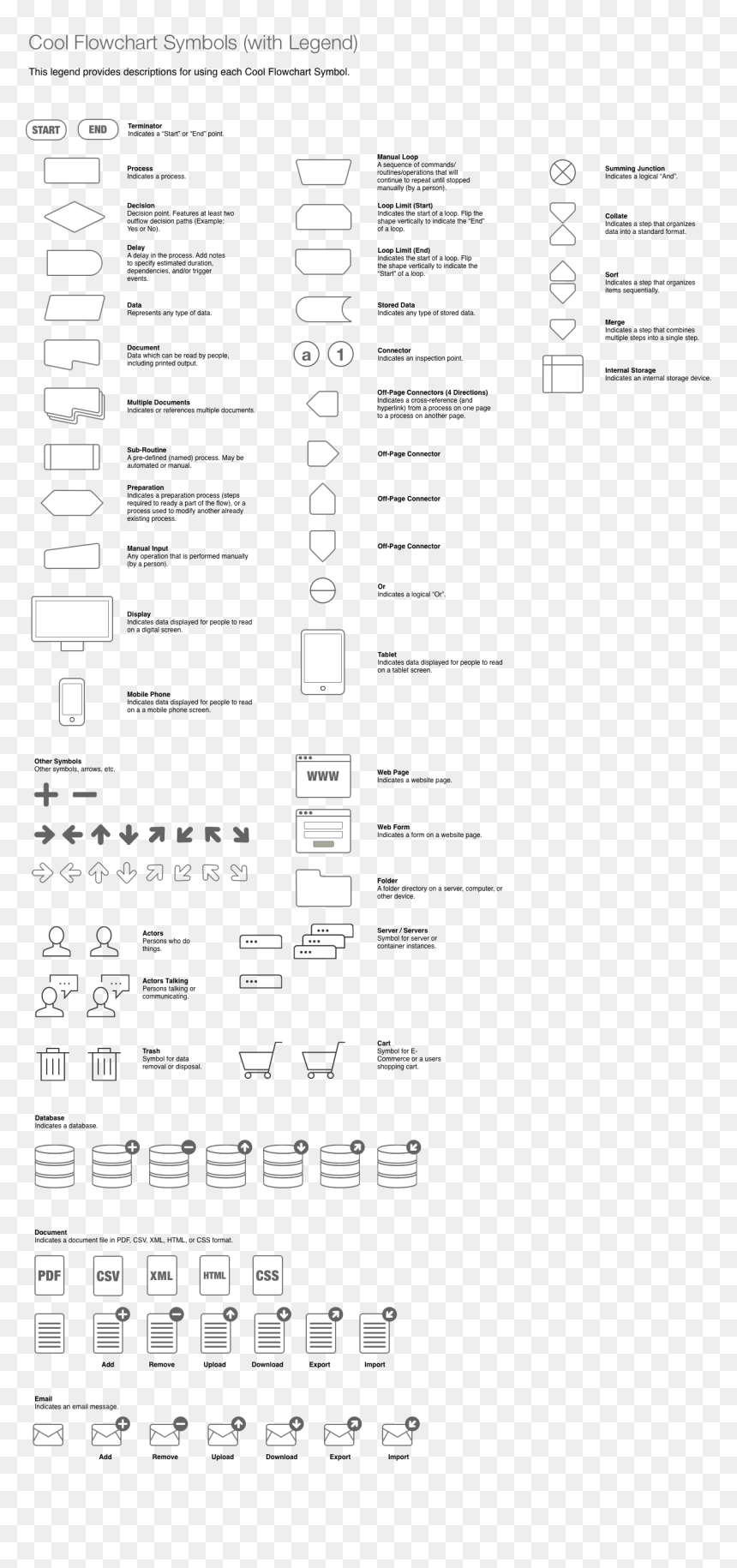 Document, HD Png Download - cool symbols png