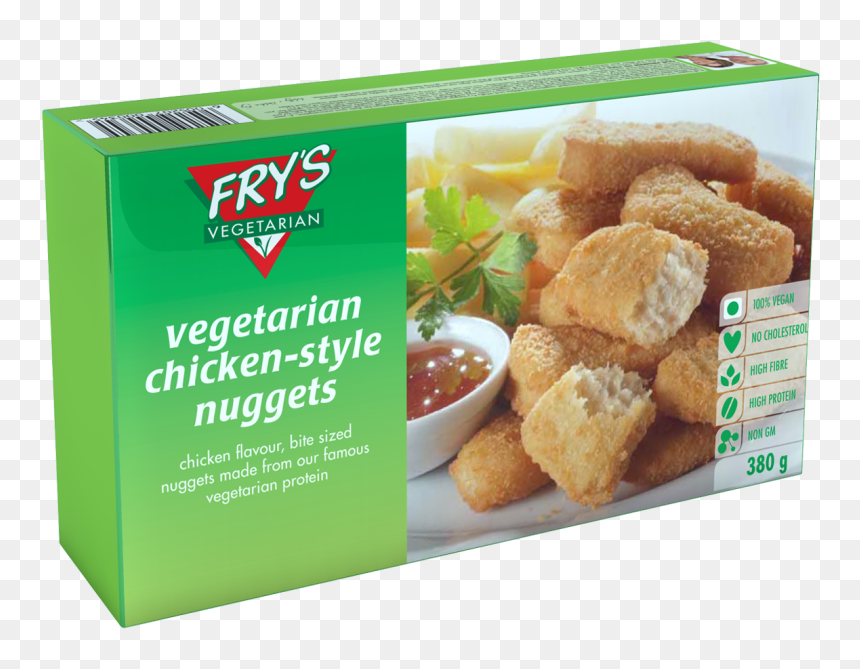 Frys Vegan Food Packaging, HD Png Download - nuggets png