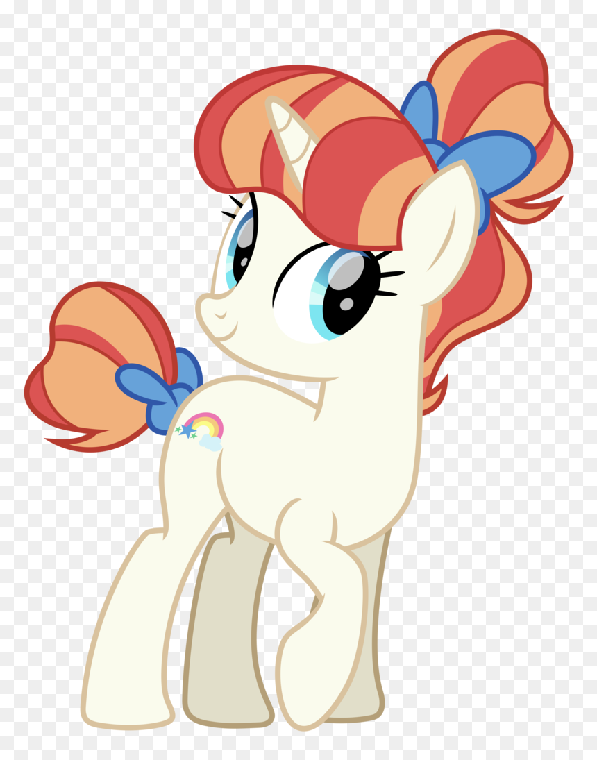 Cheezedoodle96, Background Pony, Bow, Female, Hair, HD Png Download - rainbow star png