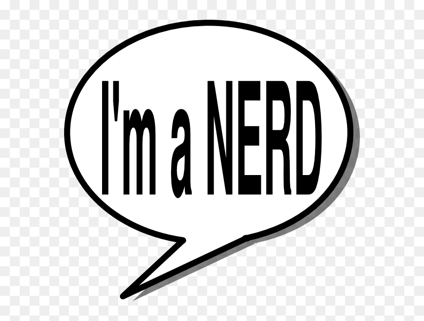 I M A Nerd Clip Art - Nerd Clipart, HD Png Download - nerds png