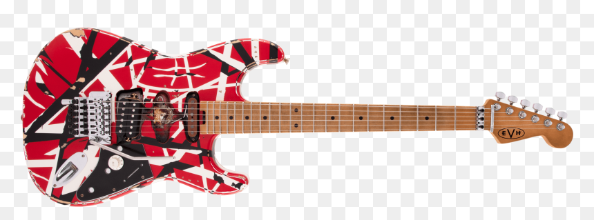 Evh Striped Series Frankie, HD Png Download - red and white stripes png