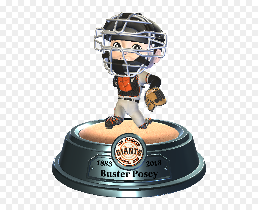 Figurine, HD Png Download - buster posey png
