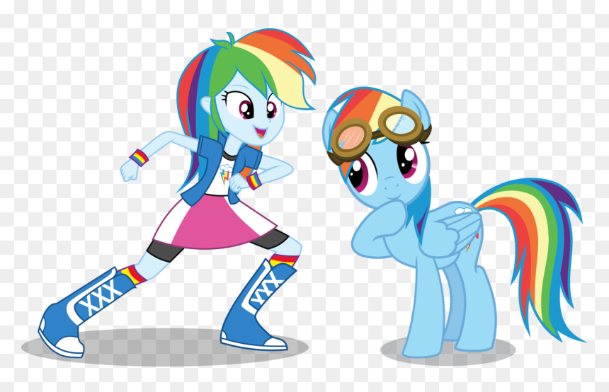 Rainbow Dash, HD Png Download - rainbow dash cutie mark png
