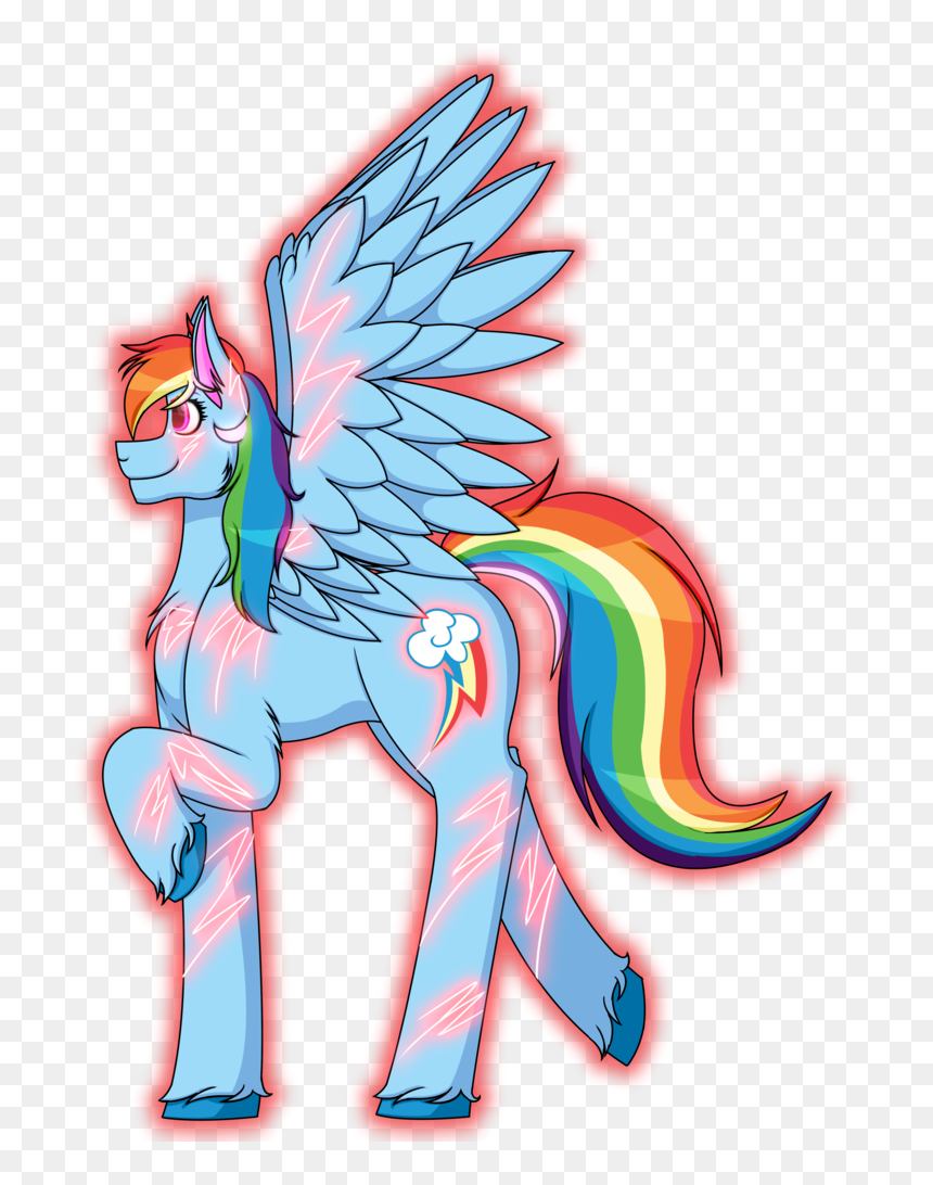 Stallion, HD Png Download - rainbow dash cutie mark png