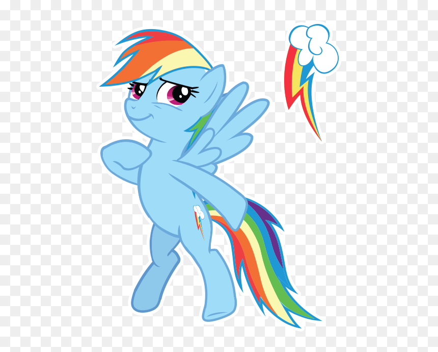 Ponys My Little Pony, HD Png Download - rainbow dash cutie mark png