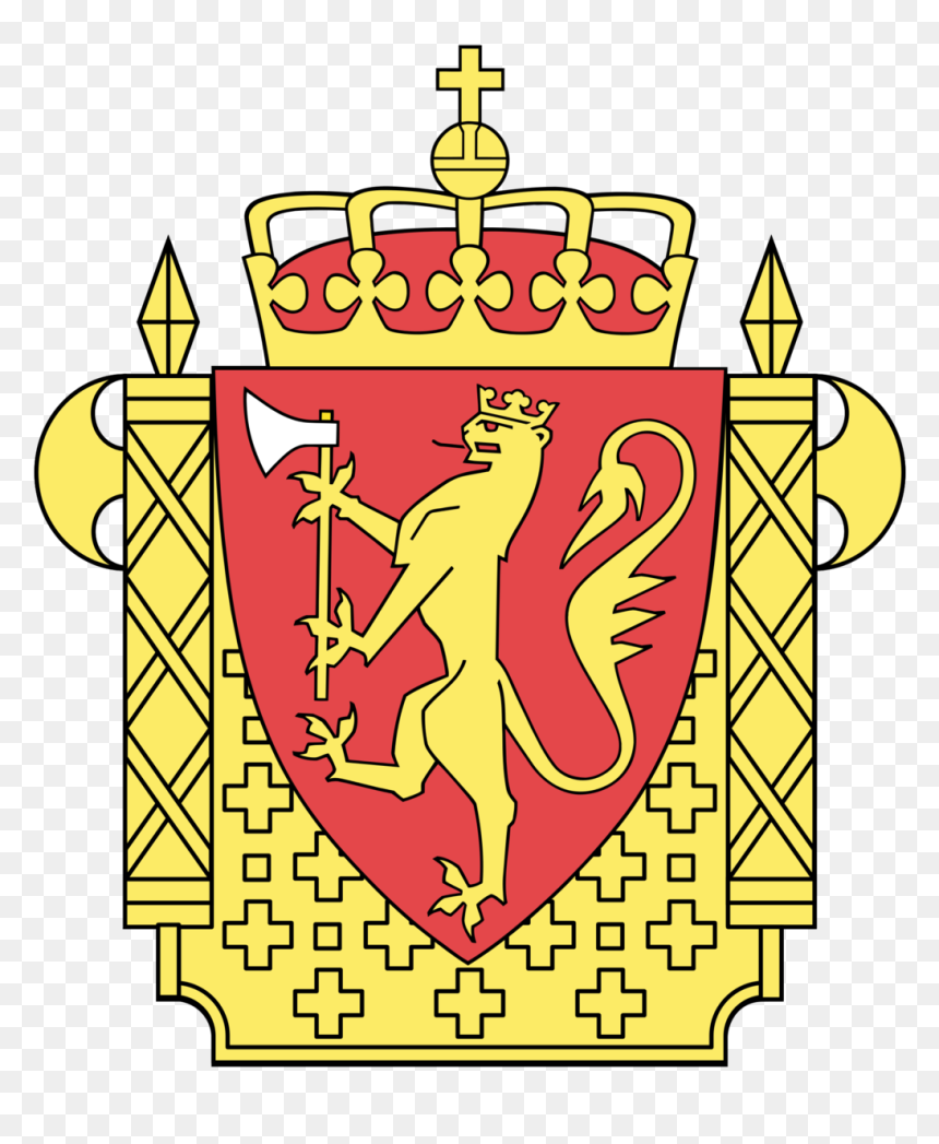 Norwegian National Coat Of Arms, HD Png Download - fasces png