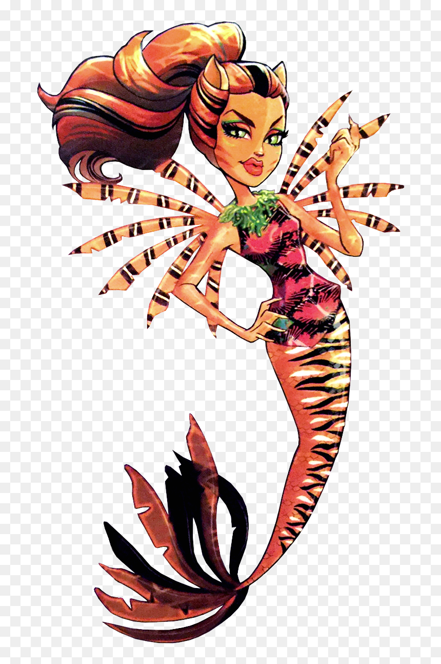 Monster High Great Scarrier Reef Toralei, HD Png Download - draculaura png