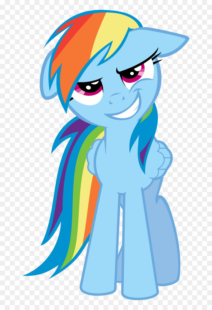 Rainbow Dash - Pegasus Rainbow Dash, HD Png Download - rainbow dash cutie mark png