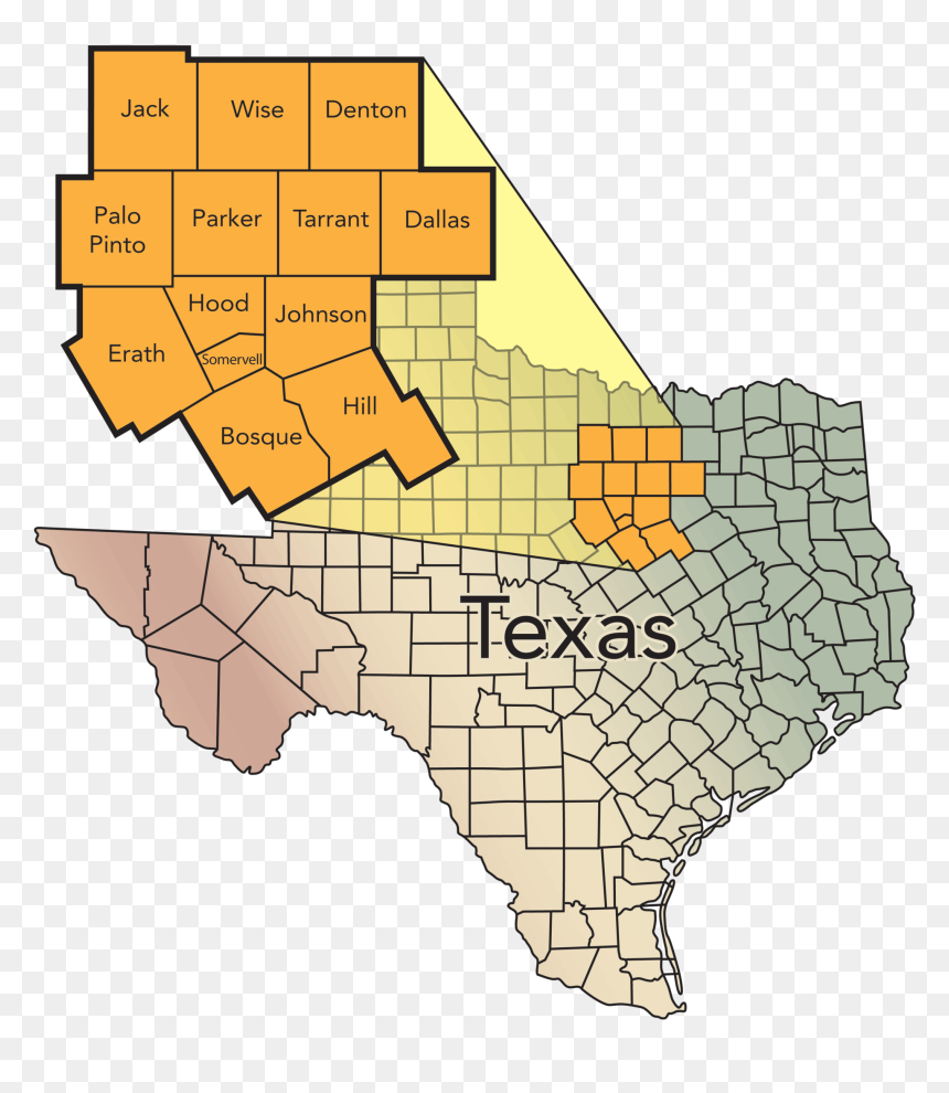 80489 - Barnett Shale Region Texas, HD Png Download - bo dallas png